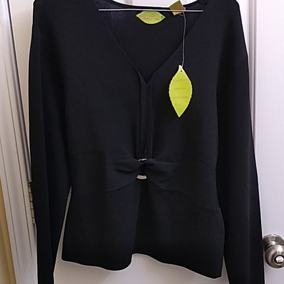 Prima Bella top XL black new with tags - Picture 2 of 7